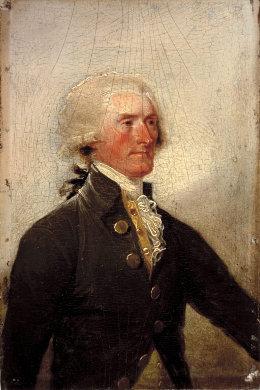 Painting of Thomas Jefferson by John Trumbull, 1788